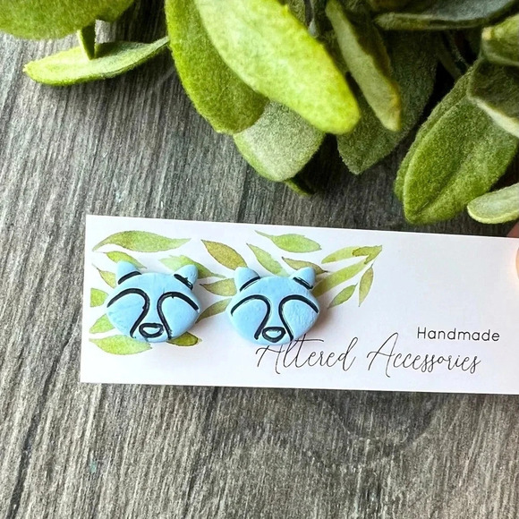 Altered Artistry Jewelry - 2/$10 Handmade Racoon Mini
